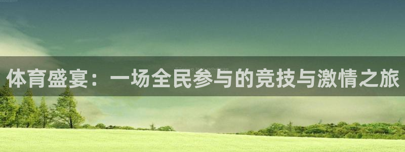 体育盛宴：一场全民参与的竞技与激情之旅